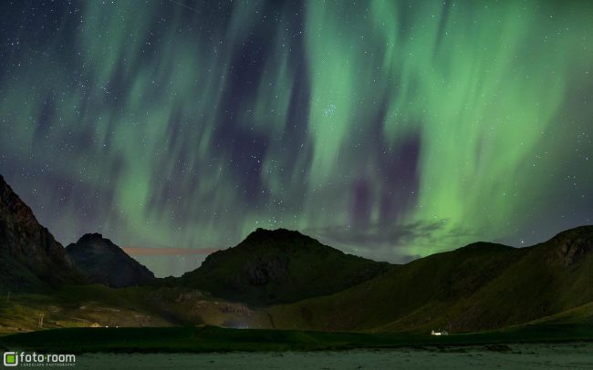 Auroras Polarlichter Lofoten